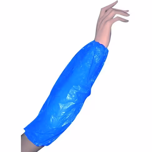 Manchette de protection blanches en polyéthylène x 100