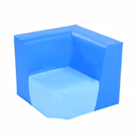 Fauteuil d'angle - h. d'assise 40 cm / 56459 coloris au choix