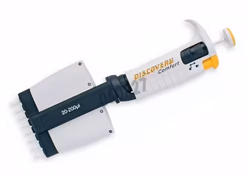 Micropipette discovery comfort multi-canaux 12 canaux dv300 50 - 300 µl