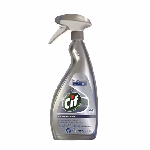 Nettoyant vitres et inox Cif - carton de 6 x 750 ml