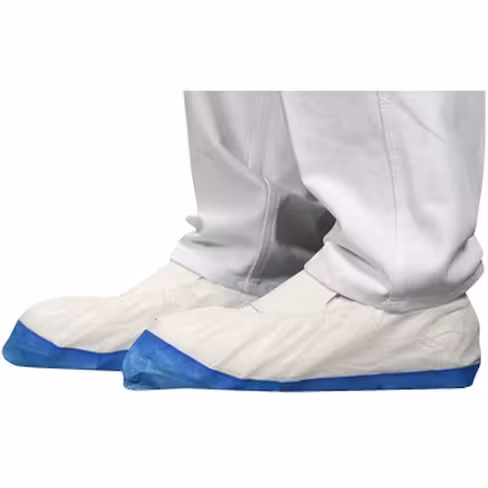 Surchaussure en PP/PE gauffré bleu Taille S/M x 100