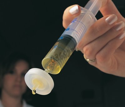 Filtres Seringue GVS Abluo – 25 Mm, Membrane Fibre De Verre 0.7µm, Chambre PP – Lot De 10