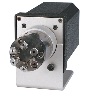 Vanne VALCO c72 x 8 port 2-pos,manual 1/16P ,25 mm,50c/15000psi liq, n60c/e3