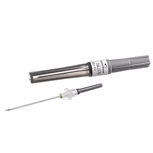 Aiguille VACUETTE visio plus 22 g x 1½ noir stérile sans latex 0,7 x 38 mm x 20 boites de 100