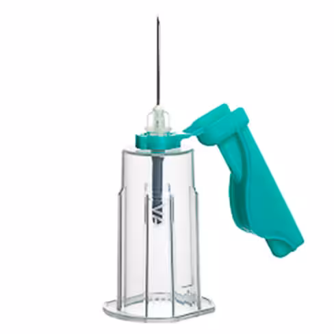 VACUETTE quickshield complete plus 21g x 1 1/2P emb.indv stérile 0,8 x 38mm x 12 boites de 30