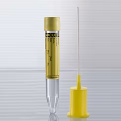 Kit VACUETTE urine tube biochimie 9 ml 100 x 16 mm fond conique canule de transfert emballage indivuel x 300