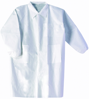 Blouse max sf blanc à col manchettes élastiques 3 poches taille L x 25