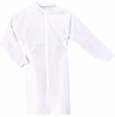 Blouse long adv sf blanc à col elast taille L x 25