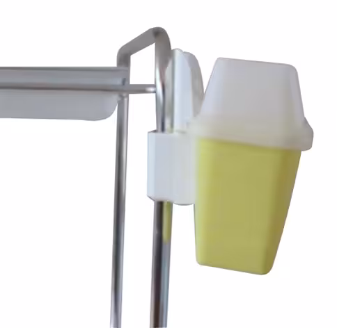 Adaptateur Sharpsafe safeclip pour tube vertical horizontalcirculaire Ø 20 à 30 mm sans Safe clipx 5