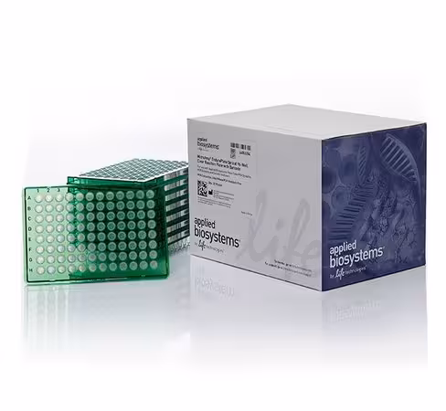 Plaque MICROAMP enduraplate optique code barre coloris vert 96 puits x 20