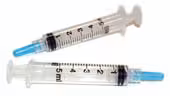 Seringue plastique 5 ml luer-lock x 2
