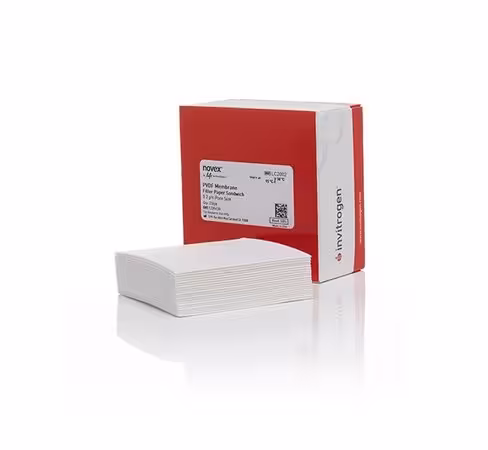 Membrane de PVDF pour transfert pré-découpées porosité de 0,2 µm x 20