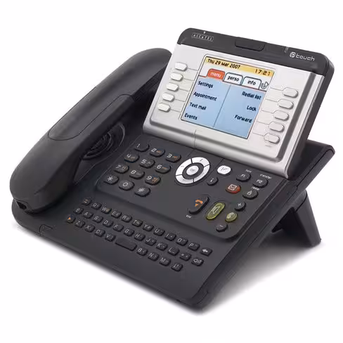 Téléphone IP Alcatel-Lucent 4068 IP Extended Edition Urban gris - FR Azerty- reconditionné