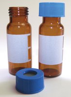 Vial 2 ml la amber PTFE/silicone x 100