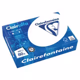 Papier blanc A5 - Clairefontaine Clairalfa - 80 g - ramette 500 feuilles