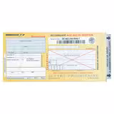 Imprimé recommandé liasse guichet - avec AR - La Poste - SGR2 - boîte de 100