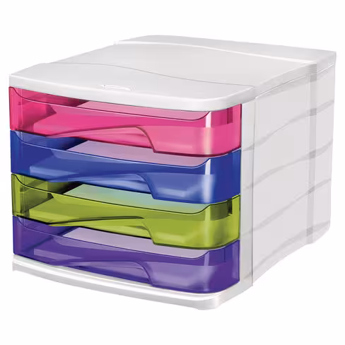 Module de classement - Cep - Happy - 4 tiroirs - coloris assortis