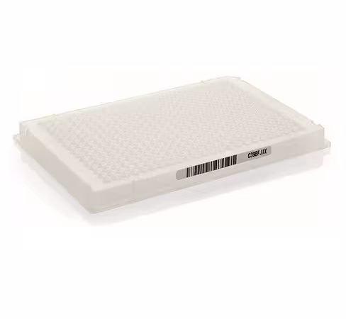 Plaque MICROAMP optique code barre 384 puits x 50