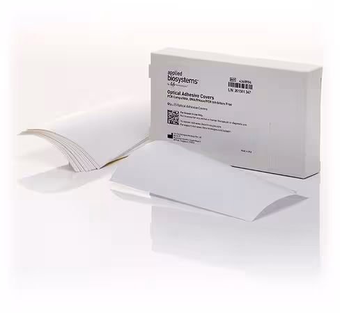 Film adhésif MICROAMP optique pour plaques 96 et 384 puits x 25