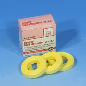 Papier indicateur spécial pH 7,2-9,7, recharge de 3 rouleaux, quantité de commande minimum 2 paquets