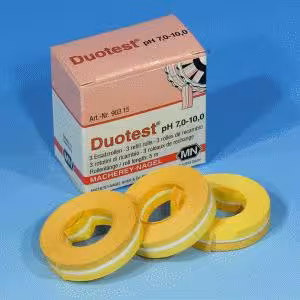 Duotest pH 7,0-10,0, recharge de 3 rouleaux, quantité de commande minimum 2 paquets