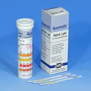 Languette QUANTOFIX Nitrite/pH, 6 x 95 mm x 100