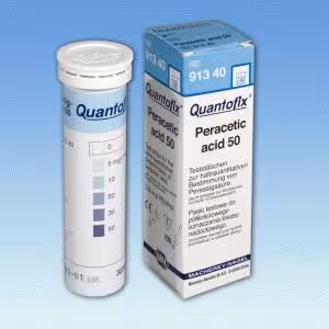 Languette QUANTOFIX Péracide acétique 50, 6 x 95 mm x 100