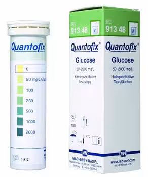 Languette QUANTOFIX Glucose, 6 x 95 mm x 100