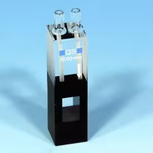 Cuve à circulation en quartz 10 mm pour NANOCOLOR UV/VIS