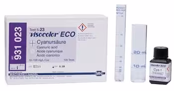 Kit de mesure turbidité VISOCOLOR ECO Acide cyanurique 100 tests