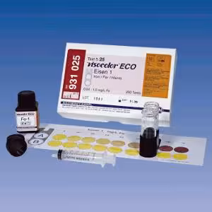 Kit de test colorimétrique VISOCOLOR ECO Fer 200 tests