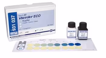 Kit de test colorimétrique VISOCOLOR ECO Cuivre 100 tests
