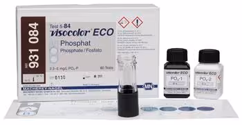 Kit de test colorimétrique VISOCOLOR ECO Phosphate 90 tests