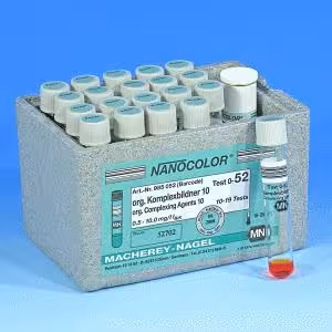 Test en cuve ronde NANOCOLOR Complexants organiques x 10