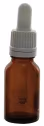 Bouchon compte-goutte vissant DIN-18, pour Flaconde 100 ml x 20