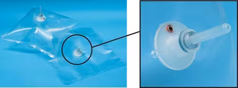 Tedlar scv gas sampling bag 1 l x 10