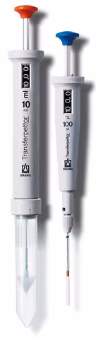 Micropipette transferpettor type digital att conformité 2,0- 10,0 ml avec caps en pp
