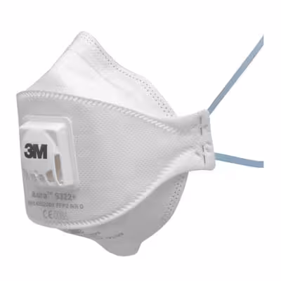 Masque FFP2 Aura 9322+ avec valve x 330