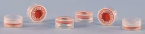 Snap ring caps (ptfe/red rubber) x 100