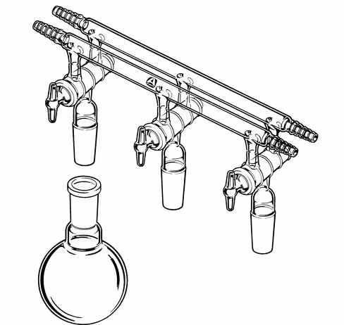 Aldrich 3-position manifold dual bank