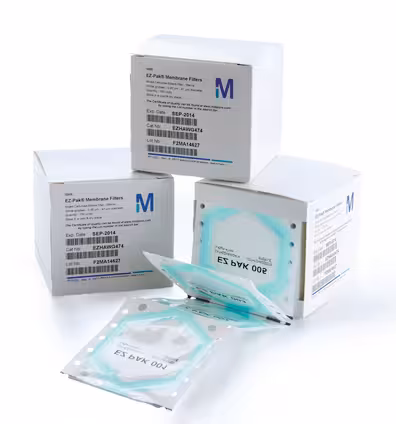 Membrane ez-pak 0,45 µm 47  mm noires quadrillées