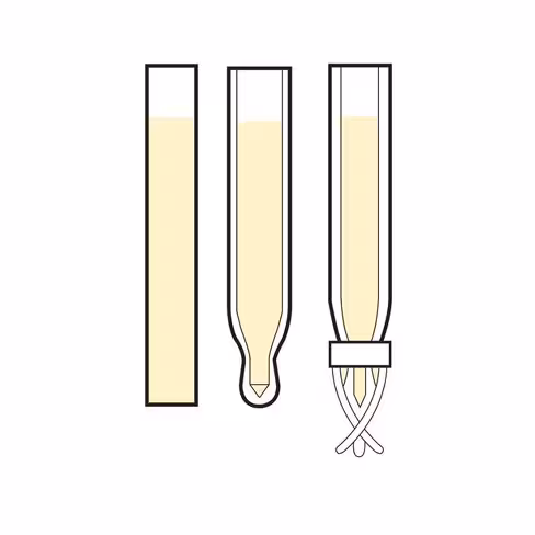 Insert gamme verex diamètre 6 mm, 300 µl transparent fond conique avec ressort x 100