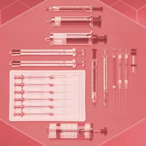 Seringue manuelle VICI Series A-2, Gastight, Standard Needle, .029 in x .005 in x 2 in, 1 mL x 1