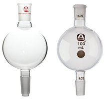 Single-bulb ball-tube capacity 250 ml joint: st/ns 14/20, w/drip-tip