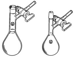 Aldrich reaction flask 250 ml 2 mm glass s