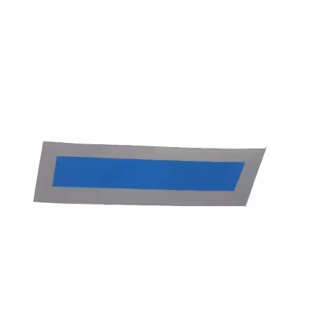 Bandes de signalisation réfléchissantes pour casque F1SF - bleu à bord gris