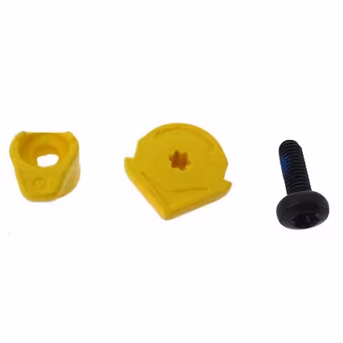 Kit pièces de rechanges écran facial 2 vis + pièces jaunes