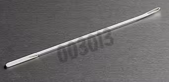 Microspatule de pesée avec côté cuillère et côté arrondi traitée anti-statique stérile emballage unitaire x 50