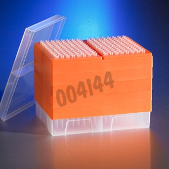 Pointe 200 µl Deckwork incolore graduée sur plate-forme Tipstation stérile x 4800