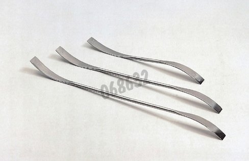 Spatule double plane pointes incurvees longueur 180 mm